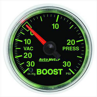 Auto Meter GS Mechanical Boost/Vacuum Gauge - 3803